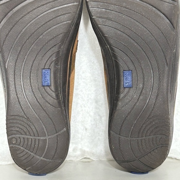 Keds Womens Brown Spring Step Leather w/Buckle Accent SlipOn Casual Shoes SZ 9.5 - Picture 10 of 12